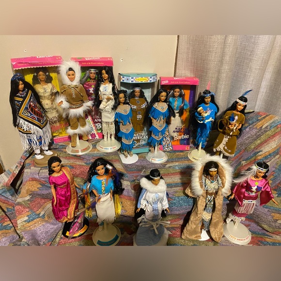 Barbie Native American Indian Heritage Collection with Vibrant